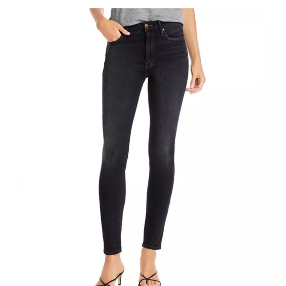 Mother Denim Hugh Waisted Looker - Coffee Tea or Me - Size 30